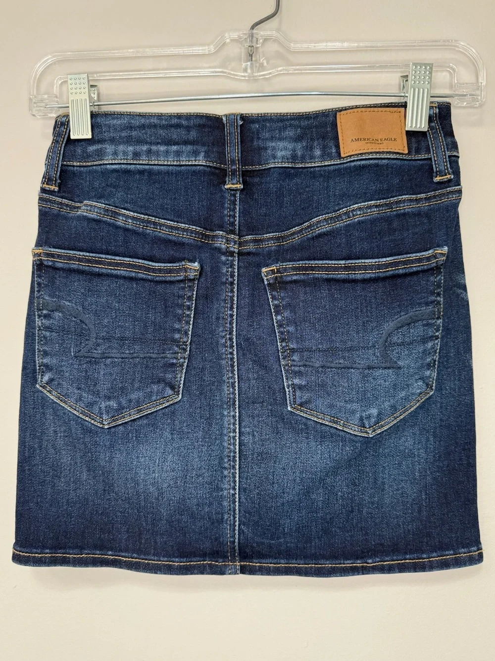 American Eagle Outfitters Women’s Dark Indigo Denim Skirt